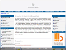 Tablet Screenshot of comune.marzi.cs.it